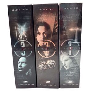 The X-Files DVD Series Seasons 1-3 (Missing Disc 1 Of Season 3) Aliens Police